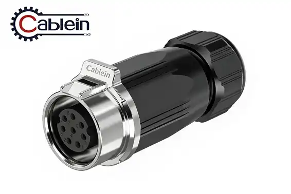 LP16 8-Pin Full Metal Waterproof Aviation Connector Solder